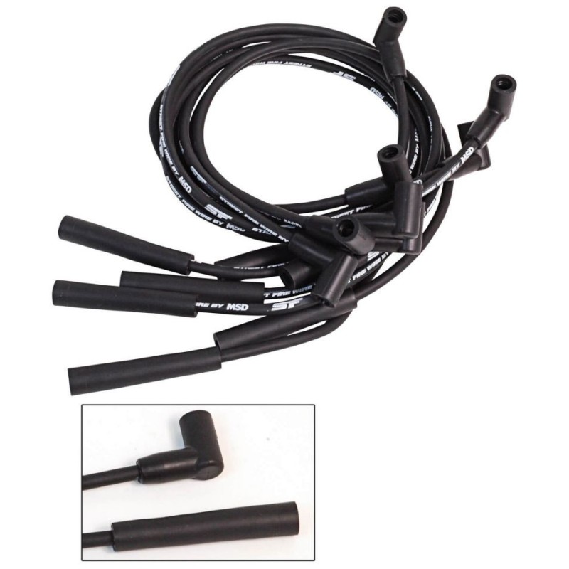 SET DE FILS D'ALLUMAGE by MSD Wire Set Ford 302 351W HEI STREET FIRE 5541