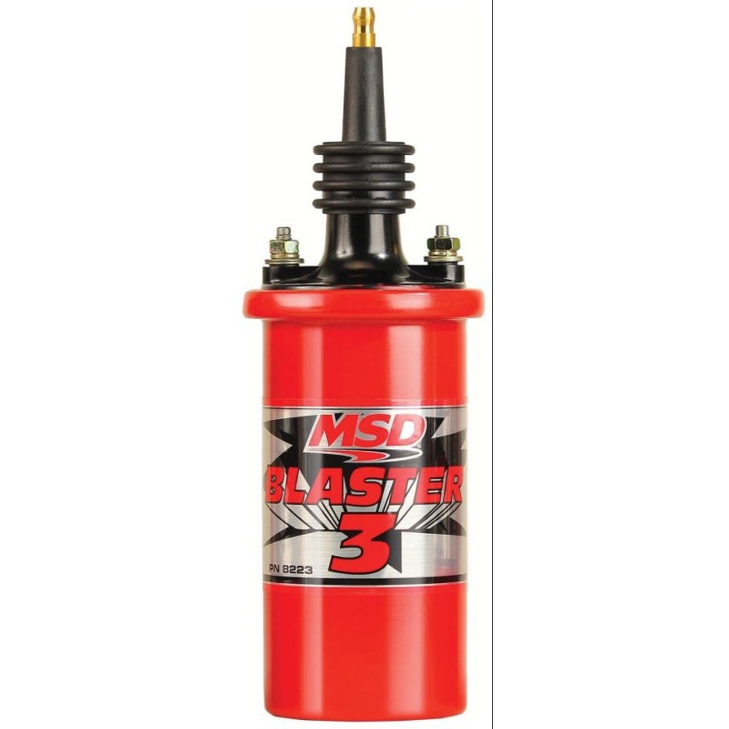 BOBINE HAUTE TENSION POUR ALLUMAGE ELECTRONIQUE Coil Blaster 3 MSD 8223