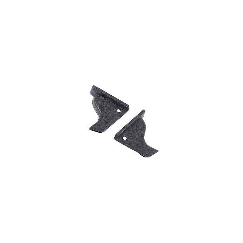 FORD MUSTANG 1969-1970 GARNITURE SPORTSROOF Fastback Trim Caps black pair SCOTT DRAKE C9ZZ-6331490/1A M3548G