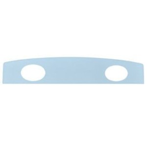 FORD MUSTANG 1968 COUPE PLAGE ARRIERE BLEU CLAIR Vinyl Package tray with holes Light Blue SCOTT DRAKE C7ZZ-6546656LBH