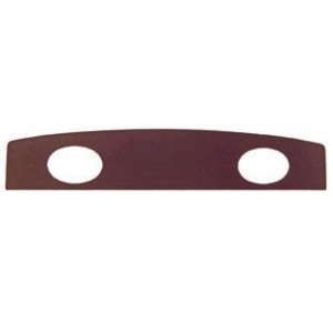 FORD MUSTANG 1968 PLAGE ARRIERE ROUGE FONCE Vinyl Package tray with holes Dark Red SCOTT DRAKE C8ZZ-6546656DRH
