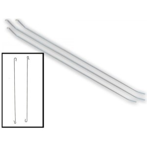 FORD MUSTANG 1967-1968 FASTBACK CIEL DE TOIT Headliner bows 5 pieces SCOTT DRAKE C7ZZ-6352101-K 3643XB ne s'adapte pas bien