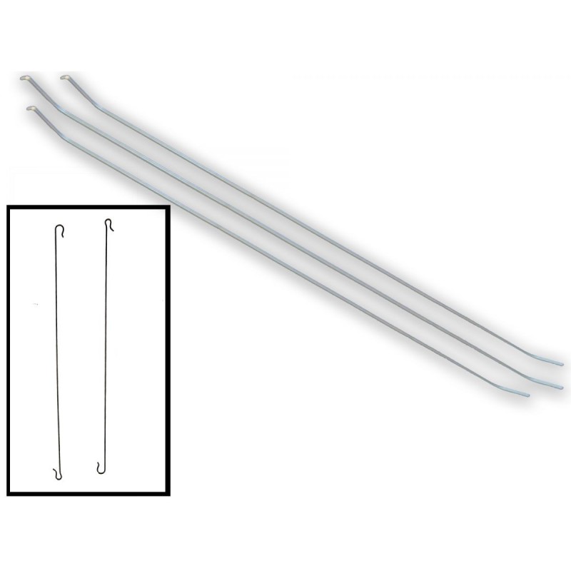 FORD MUSTANG 1967-1968 FASTBACK CIEL DE TOIT Headliner bows 5 pieces SCOTT DRAKE C7ZZ-6352101-K 3643XB ne s'adapte pas bien