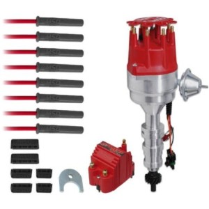 FORD V8 351W KIT ALLUMAGE COMPLET ( TETE D ALLUMEUR + BOBINE HAUTE TENSION + FAISCEAU ) Distributor Kit
