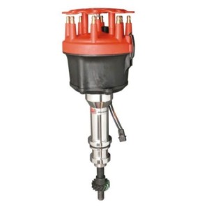 DISTRIBUTEUR D ALLUMAGE ALUMINIUM Ford V8 351 W Steel Gear Billet Distributor Fits with steel gear for hydraulic roller cams. Mu