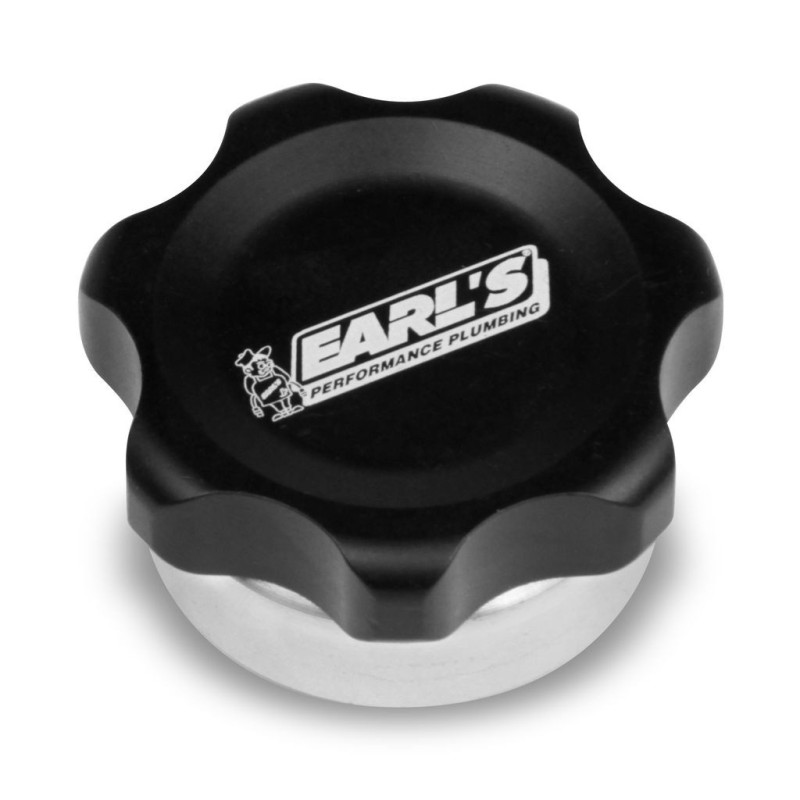 CAPOT ALUMINIUM BILLET FILLET CAP KIT W/ALUMINUM WELD BUNG Earls 166018ERL