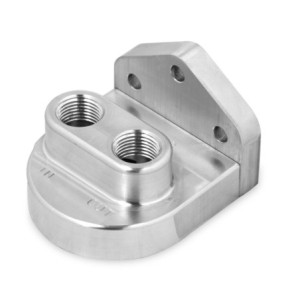 ALUMINIUM BILLET FILTER BRACKET 3/4 -16 Earls 2178ERL