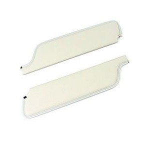 FORD MUSTANG 1964-1966 COUPE ET FASTBACK PARE SOLEIL BLANC Sun Visor White SCOTT DRAKE C5ZZ-6504104-WT