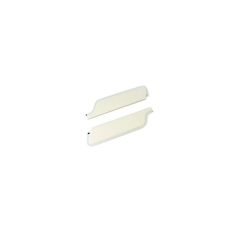 FORD MUSTANG 1964-1966 COUPE ET FASTBACK PARE SOLEIL BLANC Sun Visor White SCOTT DRAKE C5ZZ-6504104-WT