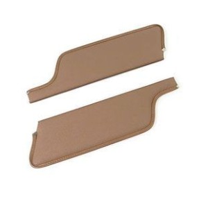 FORD MUSTANG 1967-1968 COUPE ET FASTBACK PARE SOLEIL MARRON CAMEL Sun Visor Saddle SCOTT DRAKE C7ZZ-6504104-SA