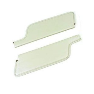 FORD MUSTANG 1967-1968 COUPE ET FASTBACK PARE SOLEIL BLANC Sun Visor White SCOTT DRAKE C7ZZ-6504104-WT
