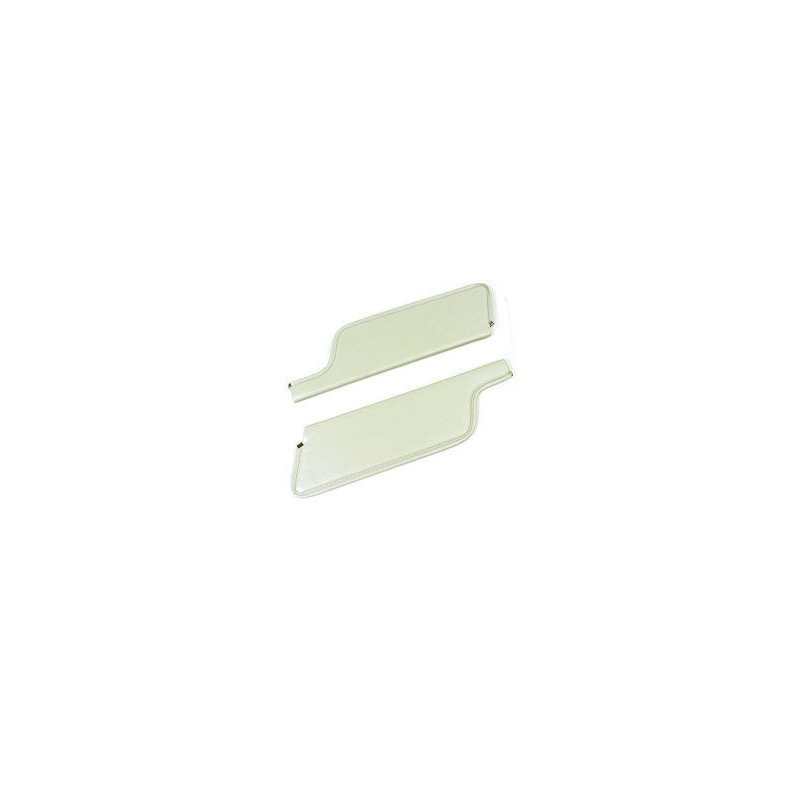 FORD MUSTANG 1967-1968 COUPE ET FASTBACK PARE SOLEIL BLANC Sun Visor White SCOTT DRAKE C7ZZ-6504104-WT