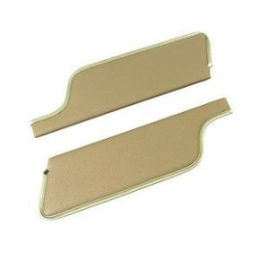 FORD MUSTANG 1969-1970 COUPE ET FASTBACK PARE SOLEIL LIERRE DORE Sun Visor Ivy Gold SCOTT DRAKE C9ZZ-6504104-IG