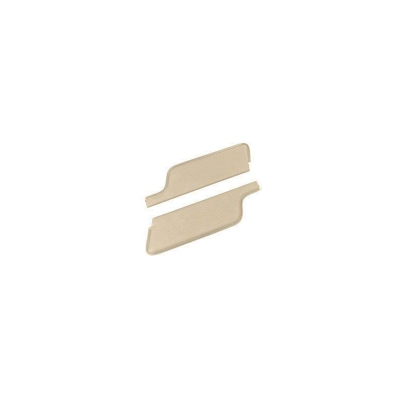 FORD MUSTANG 1969-1970 COUPE ET FASTBACK PARE SOLEIL PARCHEMIN Sun Visor Parchment SCOTT DRAKE C9ZZ-6504104-PR