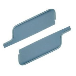 FORD MUSTANG 1971-1972 COUPE ET FASTBACK PARE SOLEIL BLEU Sun Visor Blue SCOTT DRAKE D1ZZ-6504104-BL