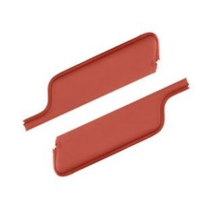FORD MUSTANG 1971-1972 COUPE ET FASTBACK PARE SOLEIL ROUGE BORDEAUX Sun Visor Maroon SCOTT DRAKE D1ZZ-6504104-MR