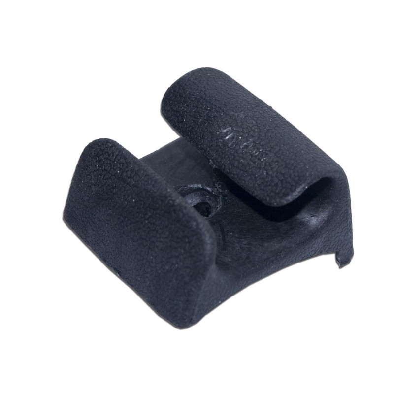 FORD MUSTANG 1969-1970 COUPE CABRIOLET FASTBACK SUPPORT DE PARE SOLEIL CENTRAL NOIR Center visor bracket Black SCOTT DRAKE C9AZ