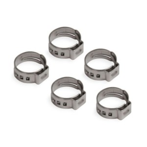 5/16 VAPOR GUARD HOSE CLAMP 1 EAR CRIMP TYPE Earls 750009ERL
