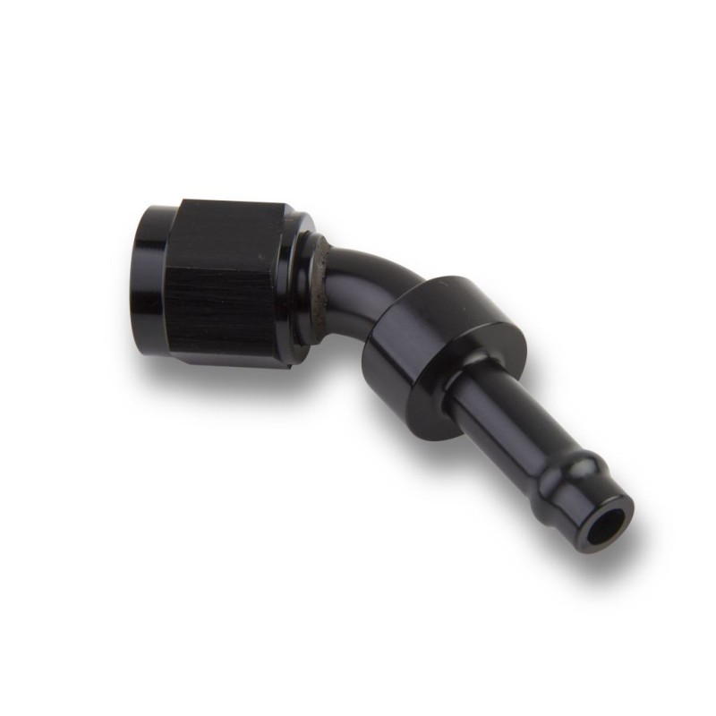 -6 45 DEG. TO 5/16 VAPOR GUARD HOSE END Earls 754156ERL