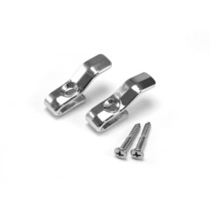 FORD MUSTANG 1964-1966 PAIRE DE CROCHETS ACCROCHE VETEMENT Coat hooks coupe and fastback SCOTT DRAKE C4AZ-6229025-A