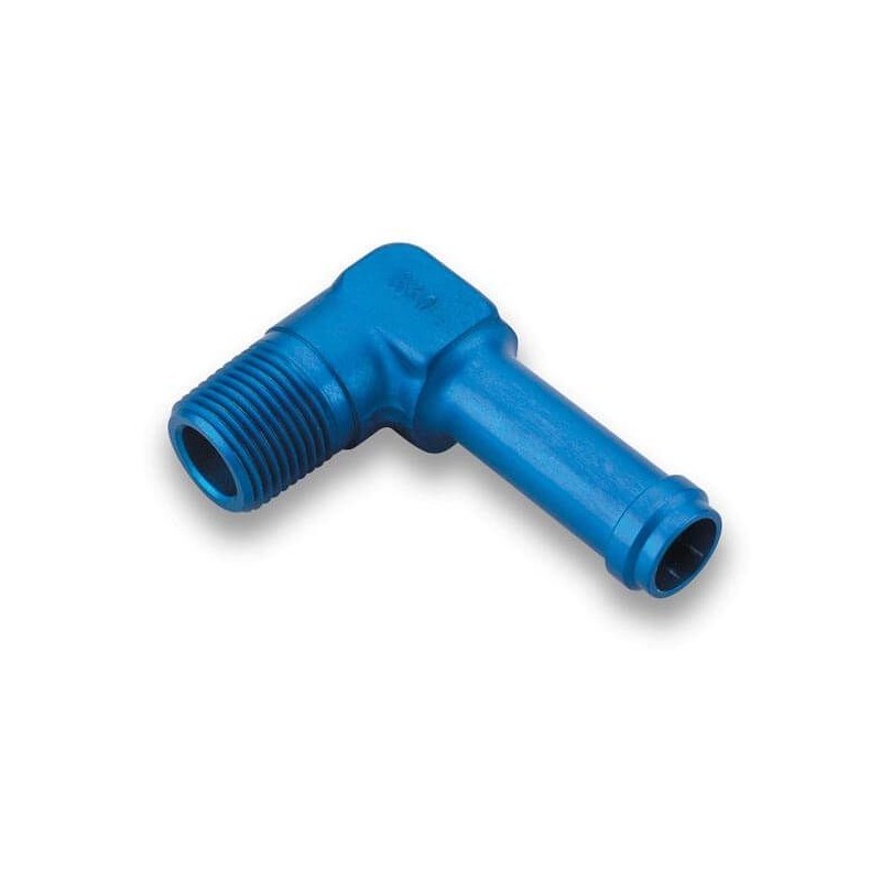90 DEG. 5/8 ID HOSE TO 1/2 NPT Earls 984210ERL