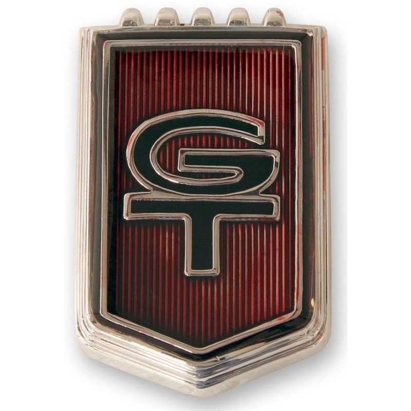 FORD MUSTANG 1965 GT EMBLEME POUR AILE Gt fender emblems SCOTT DRAKE C5ZZ-16098-D