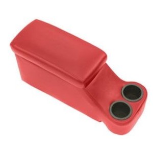 FORD MUSTANG 1964-1973 CONSOLE CENTRALE CLASSIQUE ROUGE VIF Classic console The Humphugger Bright Red SCOTT DRAKE HH-RD