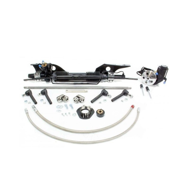 FORD MUSTANG 1967 (début d'année 1967 uniquement) V8 289 302 351W KIT CONVERSION CREMAILLERE MODERNE Early small block rack pini