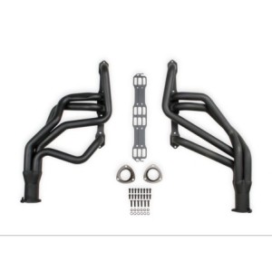 Flowtech Long Tube Header - Black Paint 1970-1974 Barracuda/Challenger