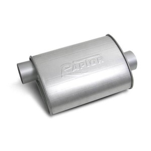 50.8mm (2 pouces) SILENCIEU SPORT RAPTOR TURBO 2 IN/OUT muffler Flowtech 50050FLT