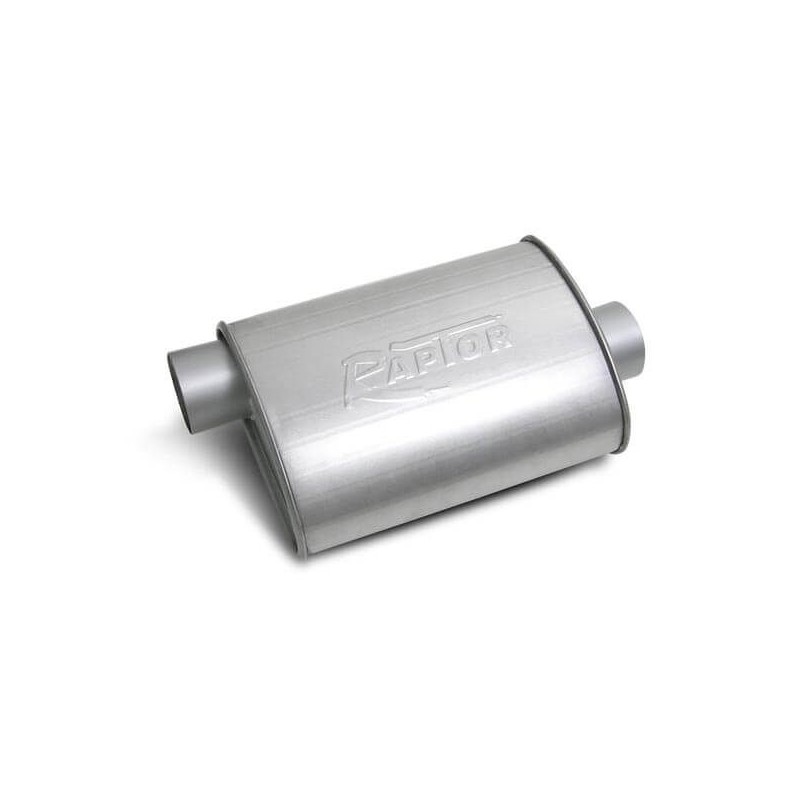 50.8mm (2 pouces) SILENCIEU SPORT RAPTOR TURBO 2 IN/OUT muffler Flowtech 50050FLT