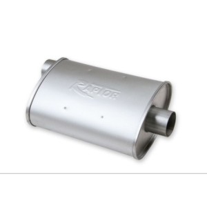 63.5mm (2.5 pouces) SILENCIEU RAPTOR TURBO muffler inlet/outlet 2.5 inch