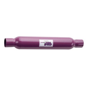 57.1mm (2.25 pouces) PURPLE HORNIE 2.25 IN/OUT muffler Flowtech 50225FLT