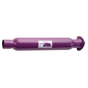 76.2mm (3 pouces) PURPLE HORNIE 3X 3 HOLE muffler Flowtech 50230FLT