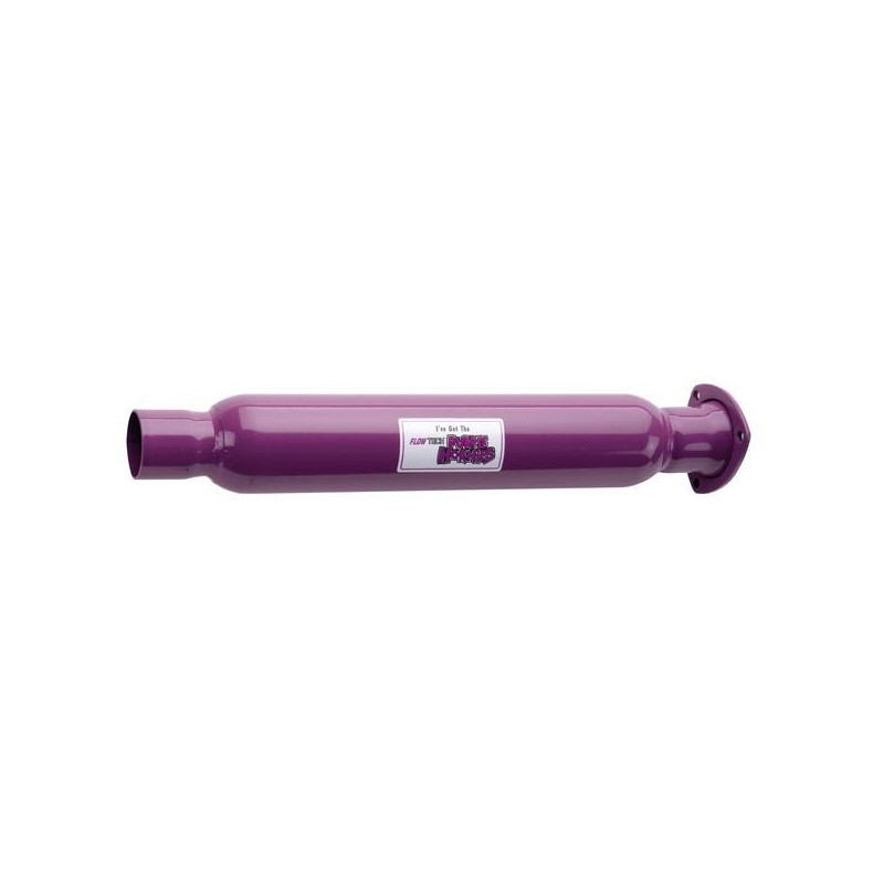 76.2mm (3 pouces) PURPLE HORNIE 3X 3 HOLE muffler Flowtech 50230FLT