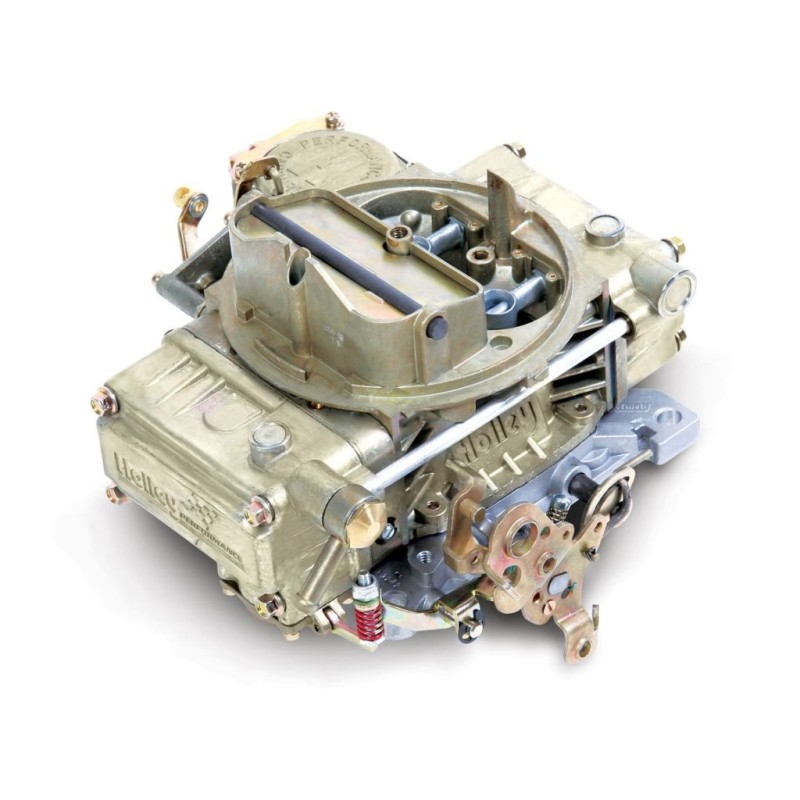 CARBURATEUR 4v 4 CORPS 4160 600 CFM STARTER MANUEL universal chromate Manual Choke Vacuum Secondaries Holley 0-1850C