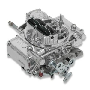 CARBURATEUR 4v 4 CORPS 600 CFM STARTER MANUEL 4160 UNIVERSAL POLI POLISHED ALUMINUM Manual Choke Secondaries Holley 0-1850S
