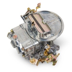 CARBURATEUR 2v 2 CORPS 2300 500 CFM UNIVERSAL ALUMINIUM BRUT STARTER MANUEL Holley 0-4412S