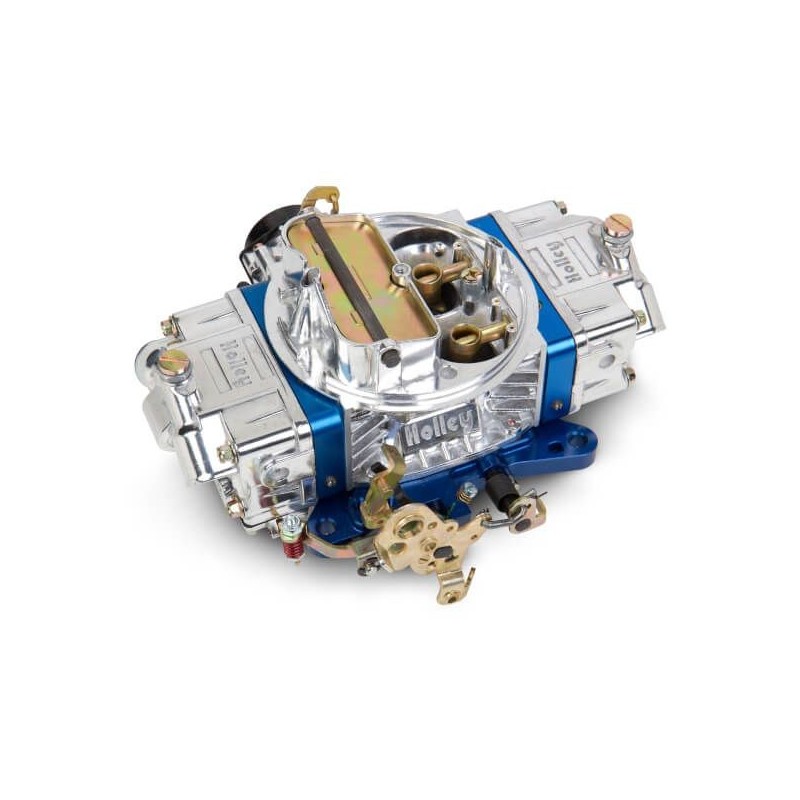 CARBURATEUR 4v 4 CORPS 650 CFM BLEU DOUBLE POMPE STARTER AUTOMATIQUE ULTRA double pumper blue chocke electric Holley 0-76650BL