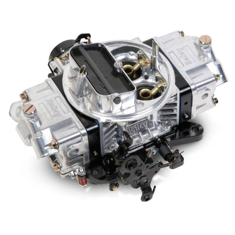 CARBURATEUR 4v 4 CORPS 750 CFM NOIR DOUBLE POMPE STARTER AUTOMATIQUE ULTRA double pumper black chocke electric Holley 0-76750BK
