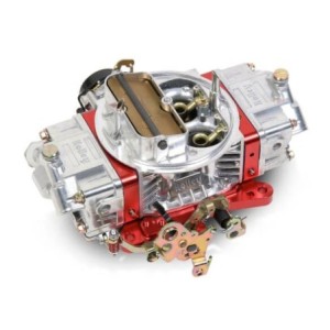 CARBURATEUR 4v 4 CORPS 850 CFM ROUGE DOUBLE POMPE STARTER AUTOMATIQUE ULTRA double pumper red chocke electric Holley 0-76850RD