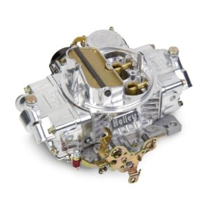 CARBURATEUR 4v 4 CORPS 4160 UNIVERSEL 600 CFM STARTER AUTOMATIQUE ALUMINIUM POLI POLISHED ALUMINUM Holley 0-80458SA