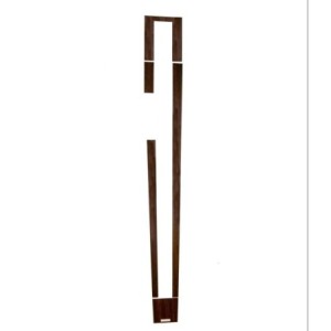 FORD MUSTANG 1964-1966 INSERT GRAIN DE BOIS POUR CONSOLE BOITE MANUELLE Console Woodgrain Insert set Manual Transmission SCOTT D