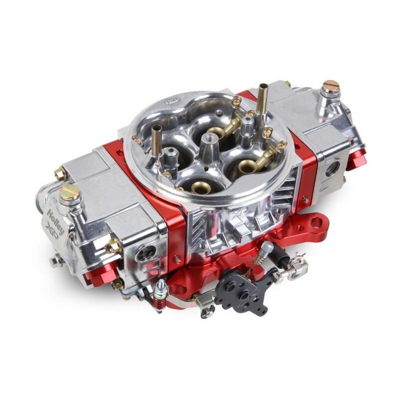 CARBURATEUR 4v 4 CORPS 4150 ALUM ULTRA XP 750 CFM (RED) Holley 0-80803RDX
