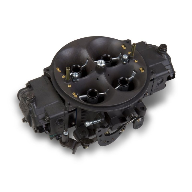 CARBURATEUR 4v 4 CORPS 1050 CFM Gen 3 Ultra Dominator Carburetor 1 x 4 Gas 3-Circuit Metering HARD BLACK Holley 0-80903HB ***