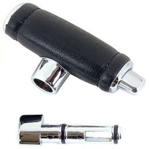 FORD MUSTANG 1967-1973 POIGNEE DE LEVIER DE VITESSES DELUXE NOIR Deluxe shift handle black SCOTT DRAKE C8OZ-7213-BK