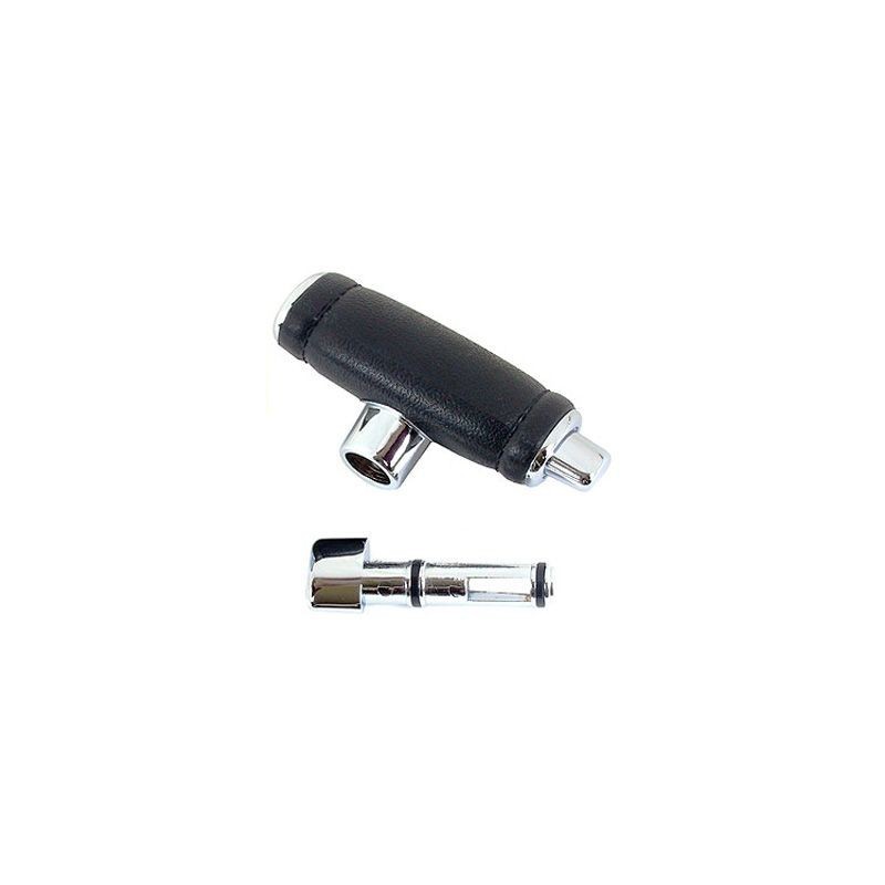 FORD MUSTANG 1967-1973 POIGNEE DE LEVIER DE VITESSES DELUXE NOIR Deluxe shift handle black SCOTT DRAKE C8OZ-7213-BK