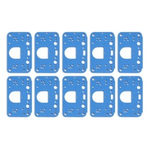 METERING BLOCK GASKETS 3 CIRCUIT 10PK Holley 108-198