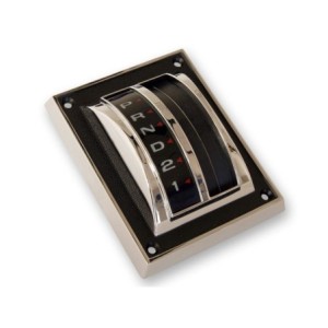 FORD MUSTANG 1967-1968 SUPPORT CACHE LEVIER DE BOITE AUTOMATIQUE Auto Transmission Shift Cover Assembly SCOTT DRAKE C7ZZ-7D394-P