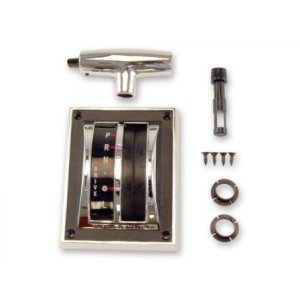 FORD MUSTANG 1964-1966 KIT POMMEAU DE VITESSES Shifter bezel and knob kit SCOTT DRAKE KIT-TRN-1